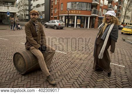 Deventer, Netherlands, 17 December 2016.  Dickens Festival In Deventer, Netherlands.
