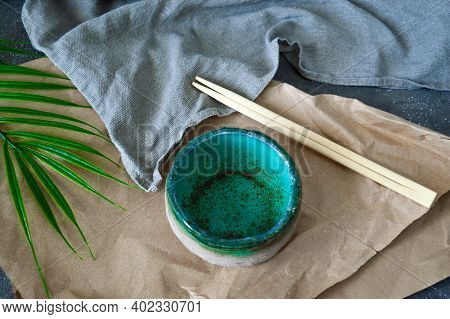 Clay Plates, Handmade Bowls In Wabi Sabi Style. Handmade Ceramic Dishes. Clay Dishes. Ecology Concep