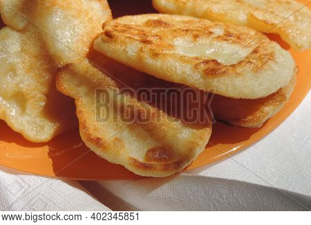 Mouth-watering Fried Tortillas Made From Flour And Water For Breakfa