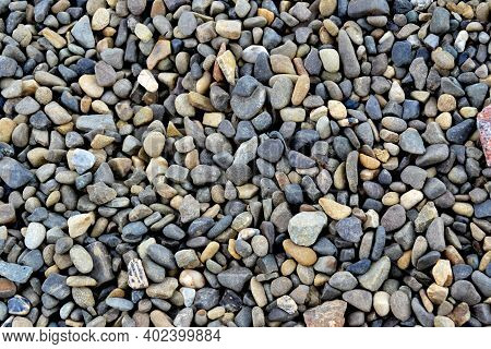 Scattered Breakstone Background Photo, White And Yellow Colours Of Breakstone