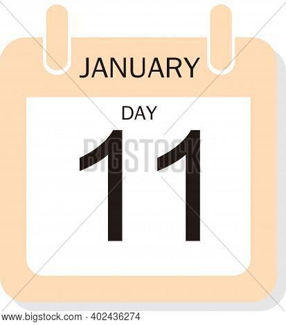 Calendar Design For January 11, 2021, 2021 Calendar Week Starts On Sunday. Printable 2021 Yearly Cal