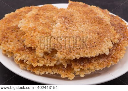 Crust Of Overcooked Rice, Korean Traditional Food