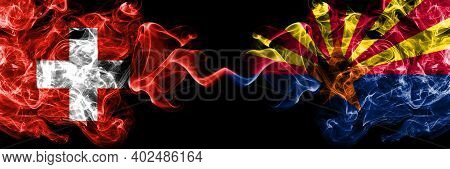 Switzerland, Swiss Vs United States Of America, America, Us, Usa, American, Arizona, Arizonan Smoky 
