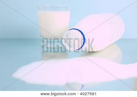 นม spilt