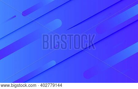 Abstract Blue And Purple Gradient Shape Background.