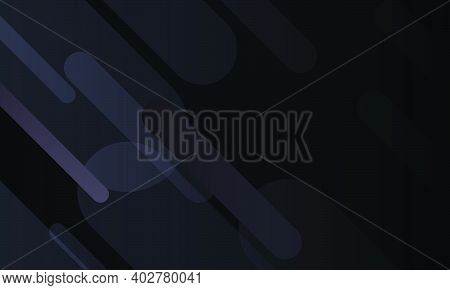 Abstract Black Round Shape Element Background.  2