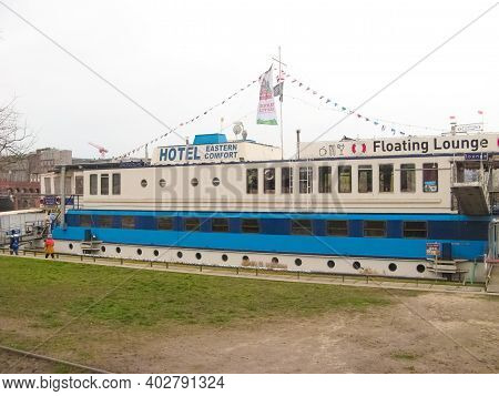 Berlin, Germany - March 03, 2020: Cars At Street And Road At Berlin