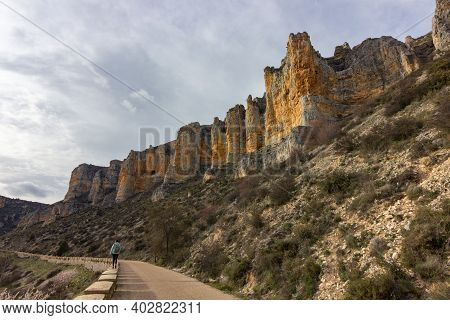 View Of Gorges Of Riaza In Segovia (spain)