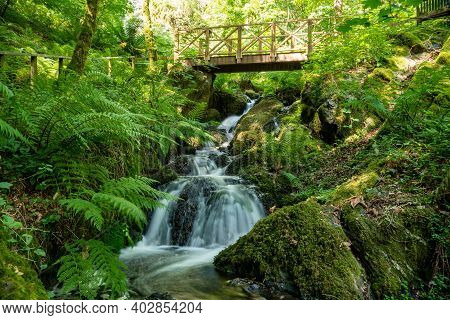 Canonteign Falls In Dartmoor