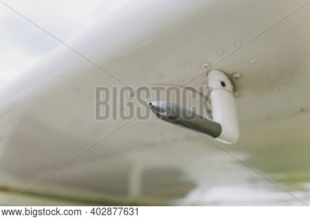 Probe Germanwings Airplane Pressure Measurement Sensor. Close-up