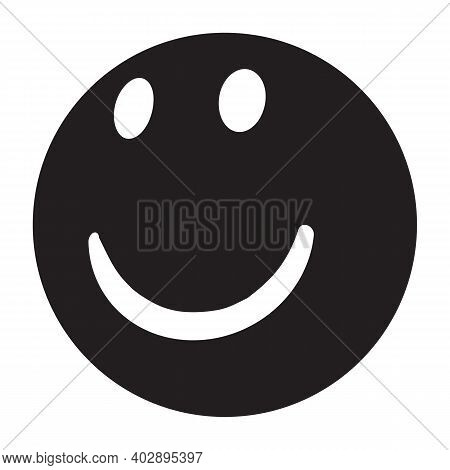 Laughing Emoji Icon Isolated On White Background From Emoji Collection. Laughing Emoji Icon Trendy A