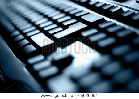 Tyylikäs Computer Keyboard.
