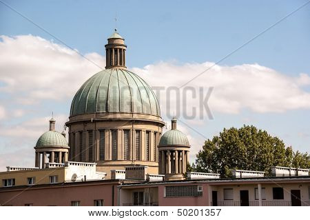 dome of the St. Teresa church