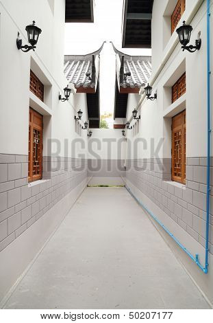 Blind Alley Between Building
