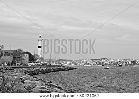 the lighthouse