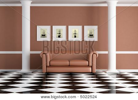 Klassieke woonkamer