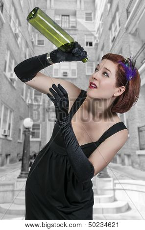 Woman With Wine