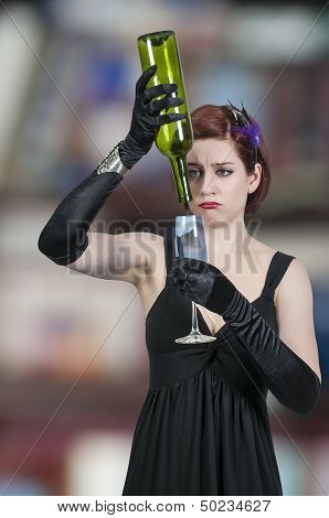 Woman With Wine
