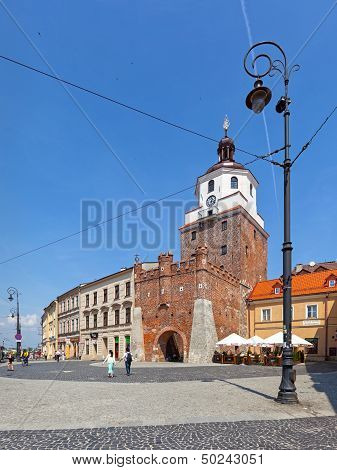 Cracow Gate In Lublin