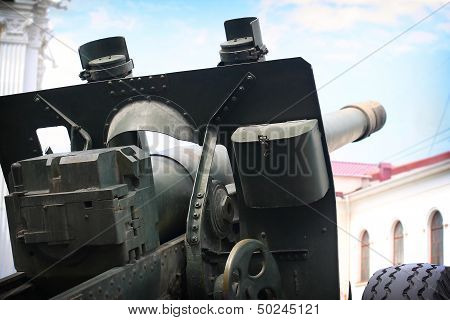World War Ii Old Soviet Cannon