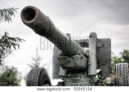 World War Ii Old Soviet Cannon