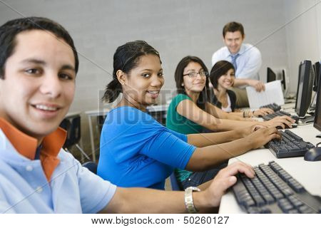 High School Computer Class