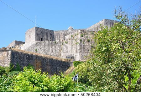 Old fortress in Corfu, Greece