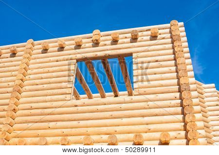 Wooden Bilding From Timber
