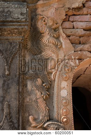 Ruins Of Ancient Burmese Buddhist Pagodas