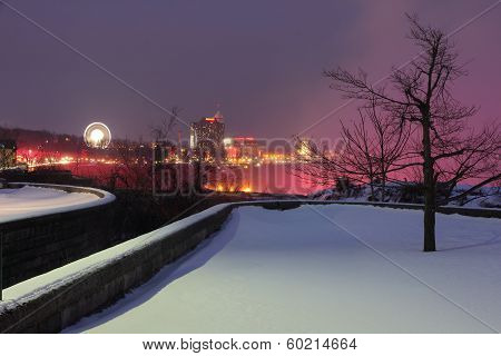 Niagara's Winter Glow