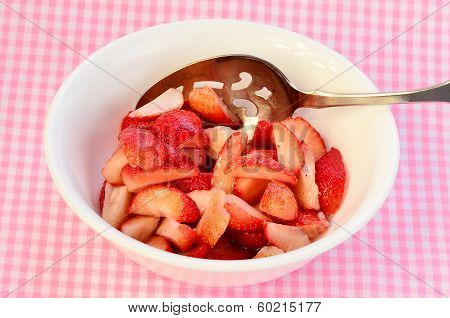 Macerated Strawberries