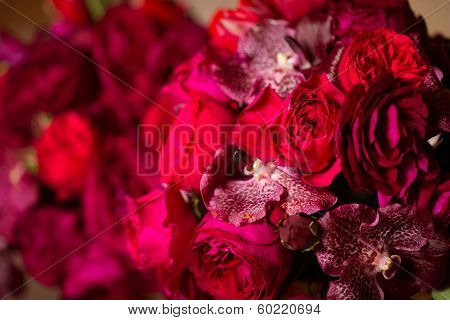 Rose Bouquet For The Bride On Her Special Day