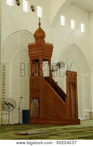 Minbar of Al Bukhary Mosque