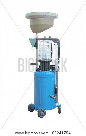 tank for used crankcase oil