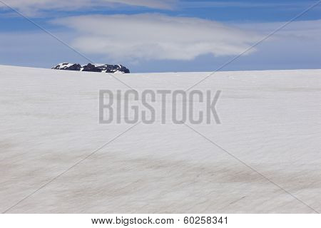 Iceland. Southeast Area. Skalafelllsjokull Glacier.
