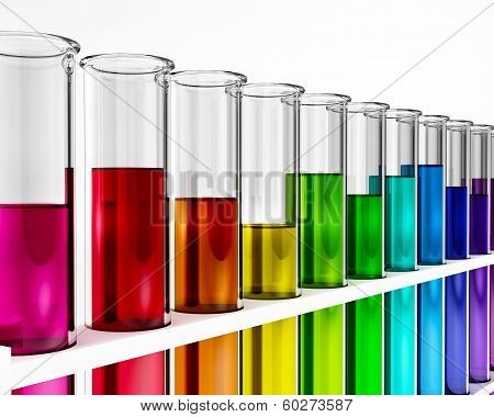 chemistry research test tube