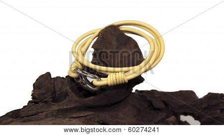 yellow bracelet