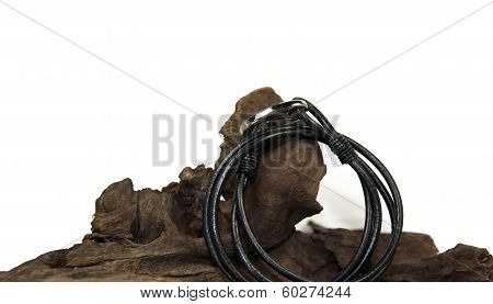 black bracelet