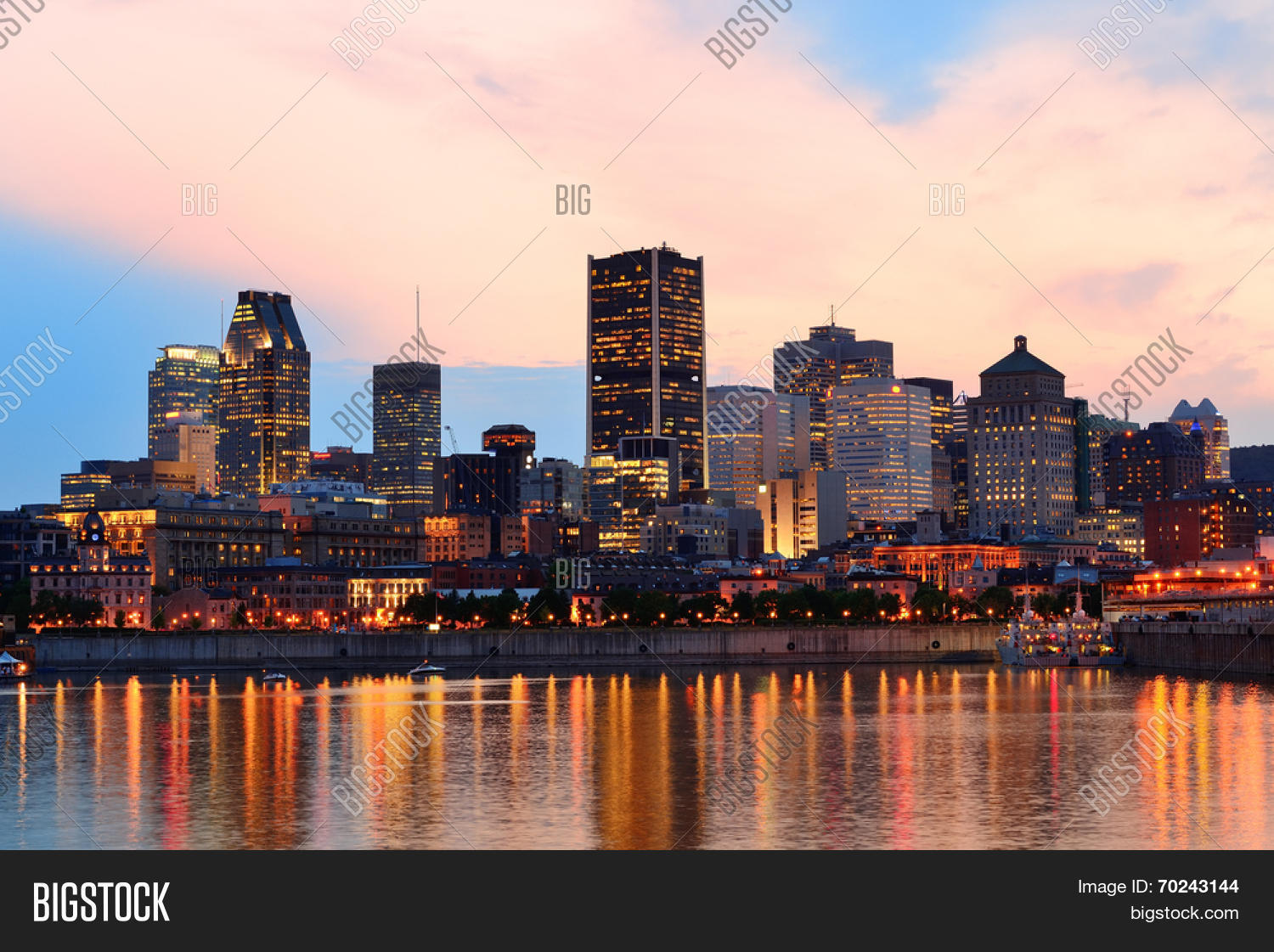 Montreal Over River Image & Photo (Free Trial) Bigstock