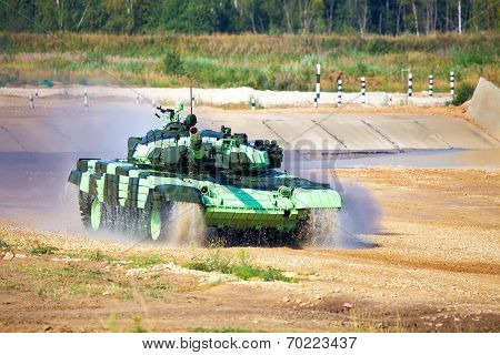 Tank On A March