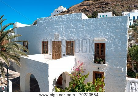 Traditional Greek House On Sifnos Island, Greece