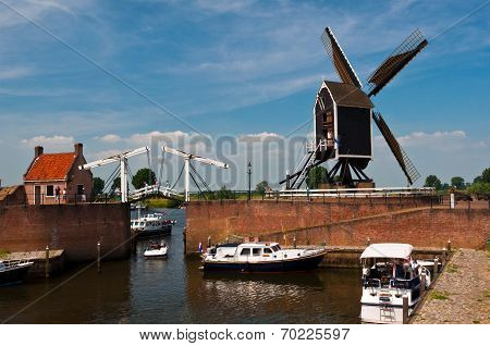 Medieval Dutch Town Heusden