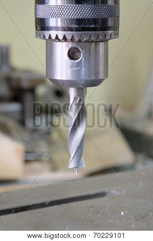 The image of a driller