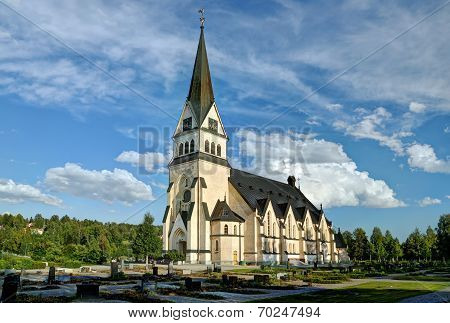 Church of Vindeln - Lapland, Sweden