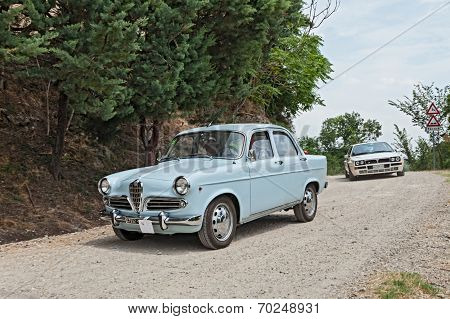 Vintage Italian Car Alfa Romeo Giulietta