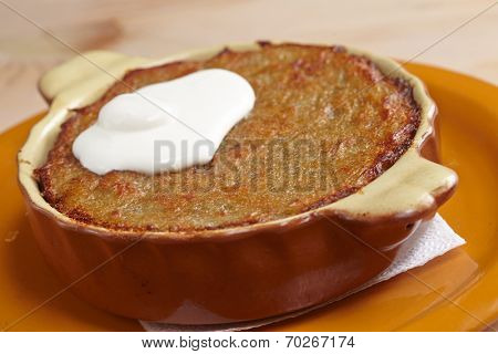 roasted potatoes (belorussian food)