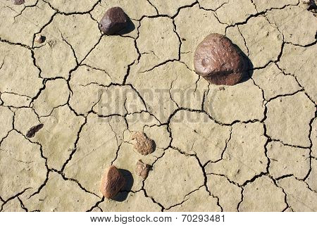 Dried ground in Patagonia