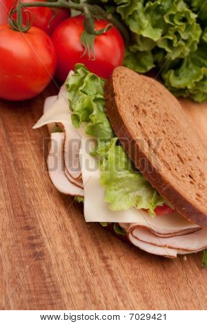 Turkey Sandwich su segale