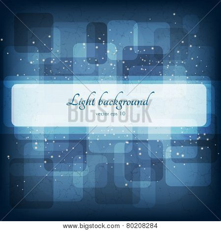Abstract magic lights background. Good template for postcards or a bookcover