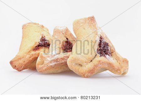 Traditional Jewish holiday food - Purim Hamantaschen